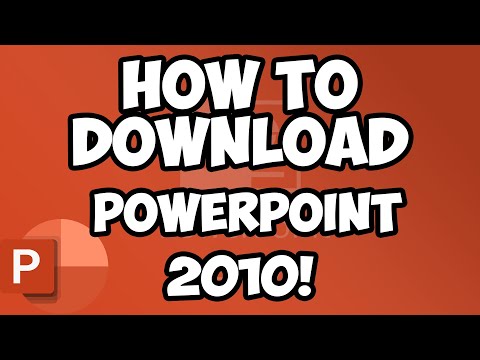 Microsoft Powerpoint 2010 Download (PC)