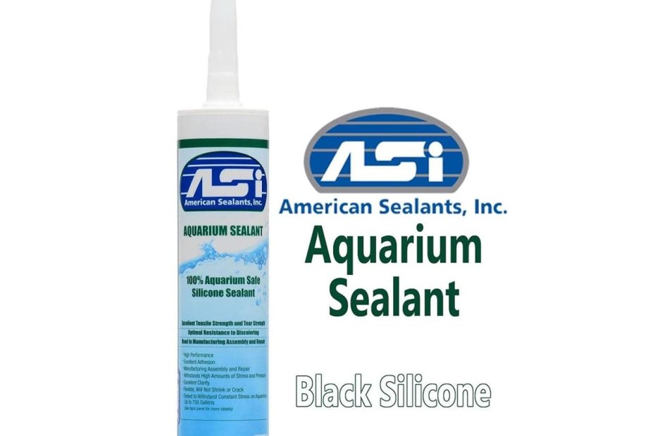 Black Aquarium Silicone Sealant - 10.2 Fluid Oz Cartridge: Silicone Caulk:  Amazon.Com: Industrial & Scientific