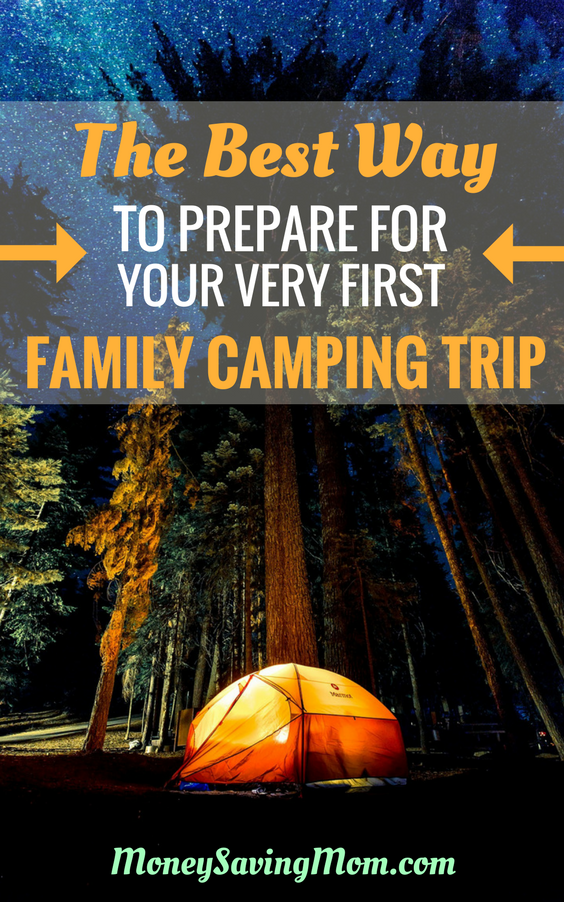 How We Prepared For Our Very First Family Camping Trip | Money Saving Mom®