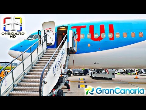 TRIP REPORT | TUI: A Real Holiday Flight! ツ | London-Gatwick to Gran Canaria | Boeing 737