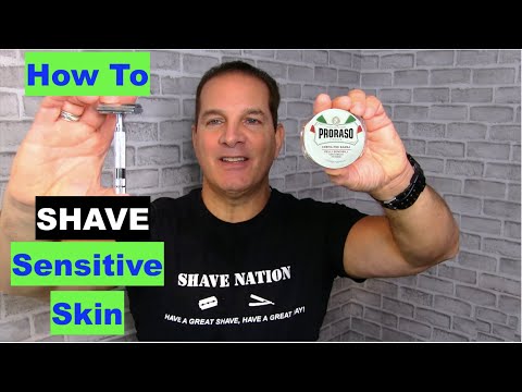 How To Shave Sensitive Skin