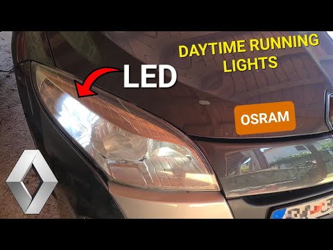LED OSRAM Daytime Running Lights Install | Renault Megane III Coupe