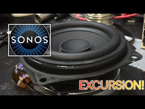 Sonos Play:1-Extreme Woofer Excursion